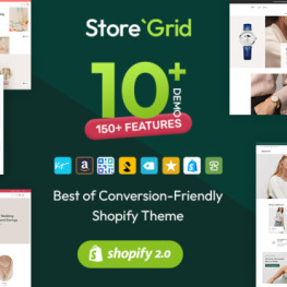 StoreGrid Fashion Accessory High Shopify Theme # 287873
