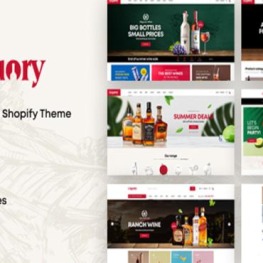 Ap Liquory Wine Shop Shopify Theme # 288370