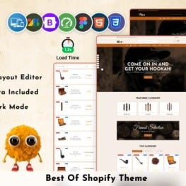 Snuff Mega Cigar Super Store Shopify Theme # 288521