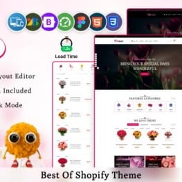 Forever Mega Flower Super Shopify Theme # 288523