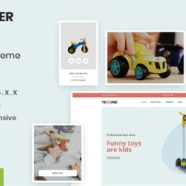 Trooper The Kids Toys Fashion Premium Shopify Theme # 295910
