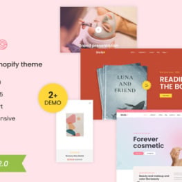 Shribo The Cosmetic Beauty and Books Theme # 296923