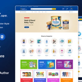 BabyCare Kids Store Shopify Theme # 297218