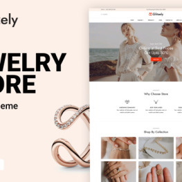 Glitzely Jewelry Diamond Shopify Theme # 299881
