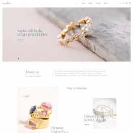 Sapphire Store Multipurpose Shopify Theme # 301041