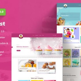 Cakenest Kids Shop Shopify Theme # 301226