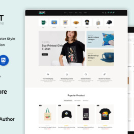 Printme Printing Services Multipurpose Shopify Theme # 301470