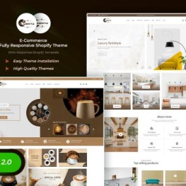 Alliedstyle Furniture and Coffee Store Shopify Theme # 301476