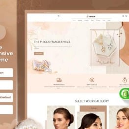 Jemstar Jewelary Multipurpose Premium Shopify Theme # 304460