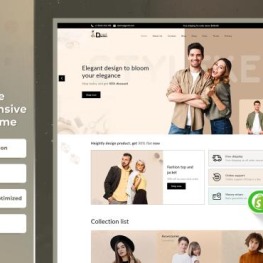 Davinn Fashion Store Shopify Theme # 304461