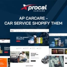 Ap Carcare Car Service Shopify Theme # 307132
