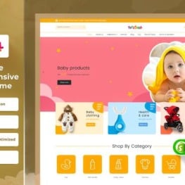Kidzshell Multipurpose Premium Shopify Theme # 310713