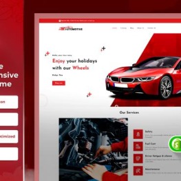 AutomotiveCar Multipurpose Premium Shopify Theme # 311472