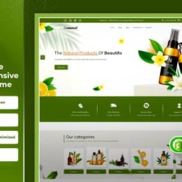Cosmorubi Cosmetics shop Shopify Theme # 311475