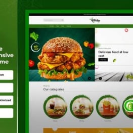 Foodiesfy FastFood Shopify Theme # 312403