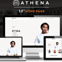 Athena FashionMultipurpose Sections Shopify Theme # 313614