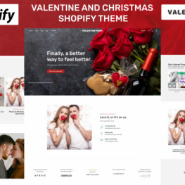 Valentine Point Multipurpose Shopify Theme # 316442