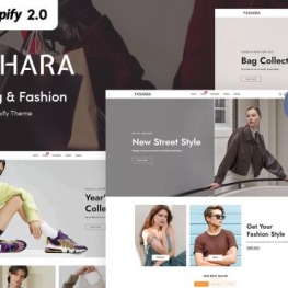 Fashara Clothing Fashion Shopify Theme # 317628