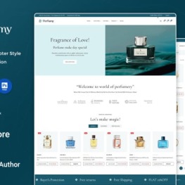 Perfumy Perfumes Deos and Fragrances Shopify Theme # 318101