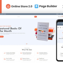 Booksign Book Store Shopify Theme # 318767