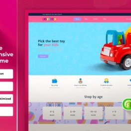 Tinyisfy Multipurpose Premium Kids Shopify Theme # 318956