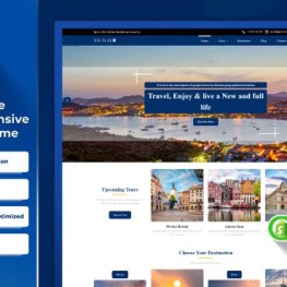 Travelo Travel Tours and Tourism Shopify Theme # 320327