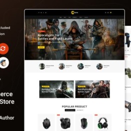 Download Gamebox Gaming & Accessories Store Shopify Theme