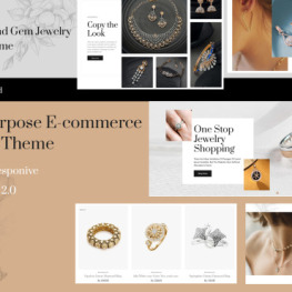 Black Diamond Jewellery Luxury Premium Shopify Theme # 324037