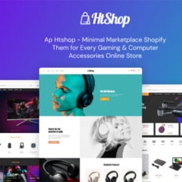 Ap Htshop Gaming Computer Marketplace Shopify Theme # 325261