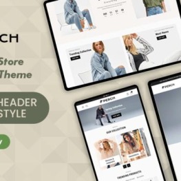 Perch Fashion Clothing Ecommece Shopify Theme # 325932