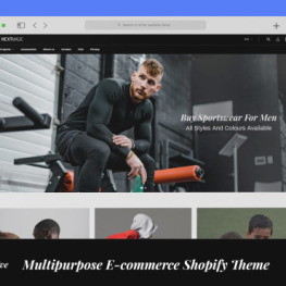 Nextmagic Sport Football Golf Tennis Shopify Theme # 328166
