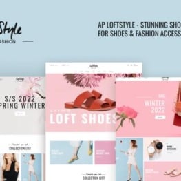 Ap Loftstyle Shoes Fashion Accessory Shopify Theme # 329644