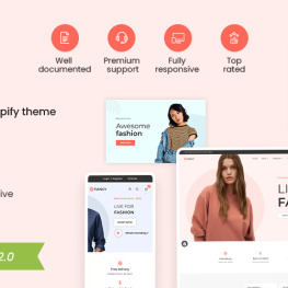 Fancy The Fashion Clothing Premium Theme # 329811
