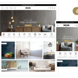 Multipurpose Best Furniture Home Shopify Theme # 329813