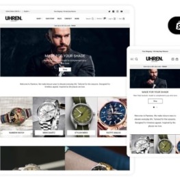 Luxury Watch Watches Stores Smart Shopify Theme # 330324