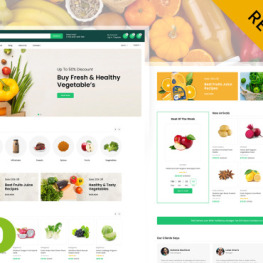 Groceries Super Market Store Shopify Theme # 330334