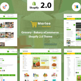 Grocery Bakery Shopify Theme # 331817