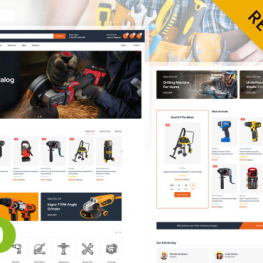 Toolgard Mega Tools Store Shopify Theme # 332144