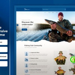 Fishingstar Multipurpose Premium Shopify Theme # 333770