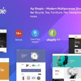 Ap Shopic Bicycle Multipurpose Shopify Theme # 334111