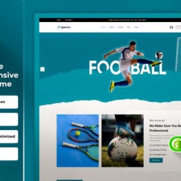 Sportzy Sports equipment Premium Shopify Theme # 334540