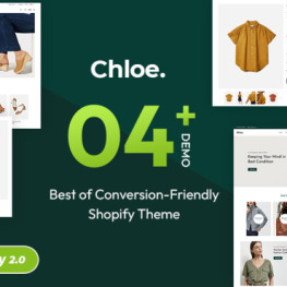 Chloe Clothing Fashion Shopify Theme # 335655