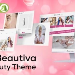 Beautiva Beauty Cosmetics Shopify Theme # 335837