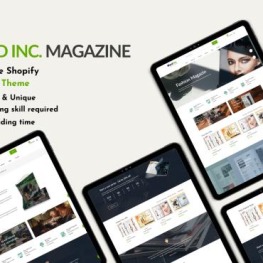Ward Inc Magazine Magazine Book Shop Shopify Theme # 337345