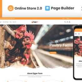 Egger Poultry and Farm Shopify Theme # 339310