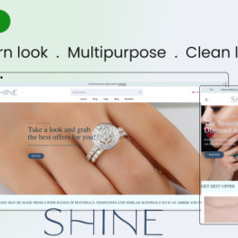 Shine Ecommerce Shopify Theme # 340770