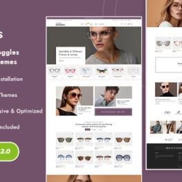 LensClass Multipurpose for Goggles Shopify Theme # 340772