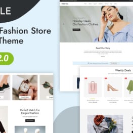 FEBSTYLE Multipurpose Fashion Store Shopify Theme # 343647