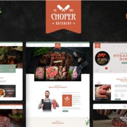 Ap Choper Fresh Meat Supermarket Shopify Theme # 343939