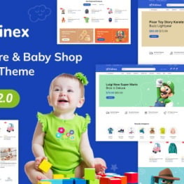 Kidinex Kids Store and Baby Shop Shopify Theme # 345978